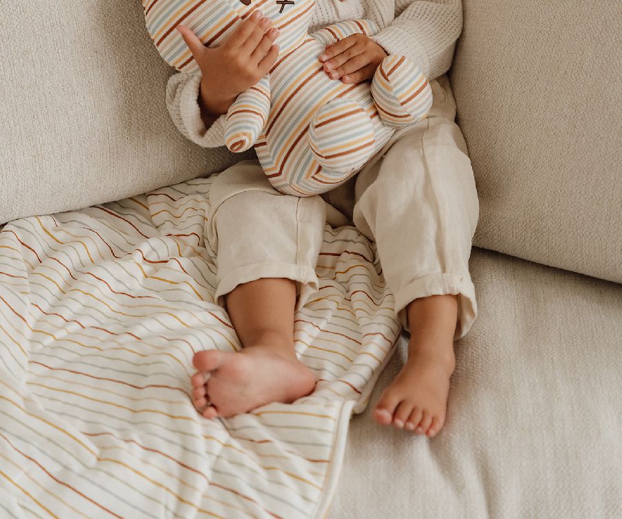 Little Dutch Little Dutch Wiegdeken Vintage Sunny Stripes - Decomusy