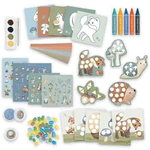 Little Dutch Little Dutch Knutseldoos XL - Forest Friends - Decomusy