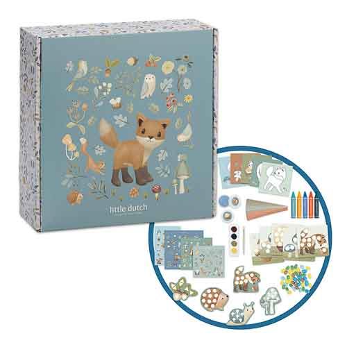 Little Dutch Little Dutch Knutseldoos XL - Forest Friends - Decomusy