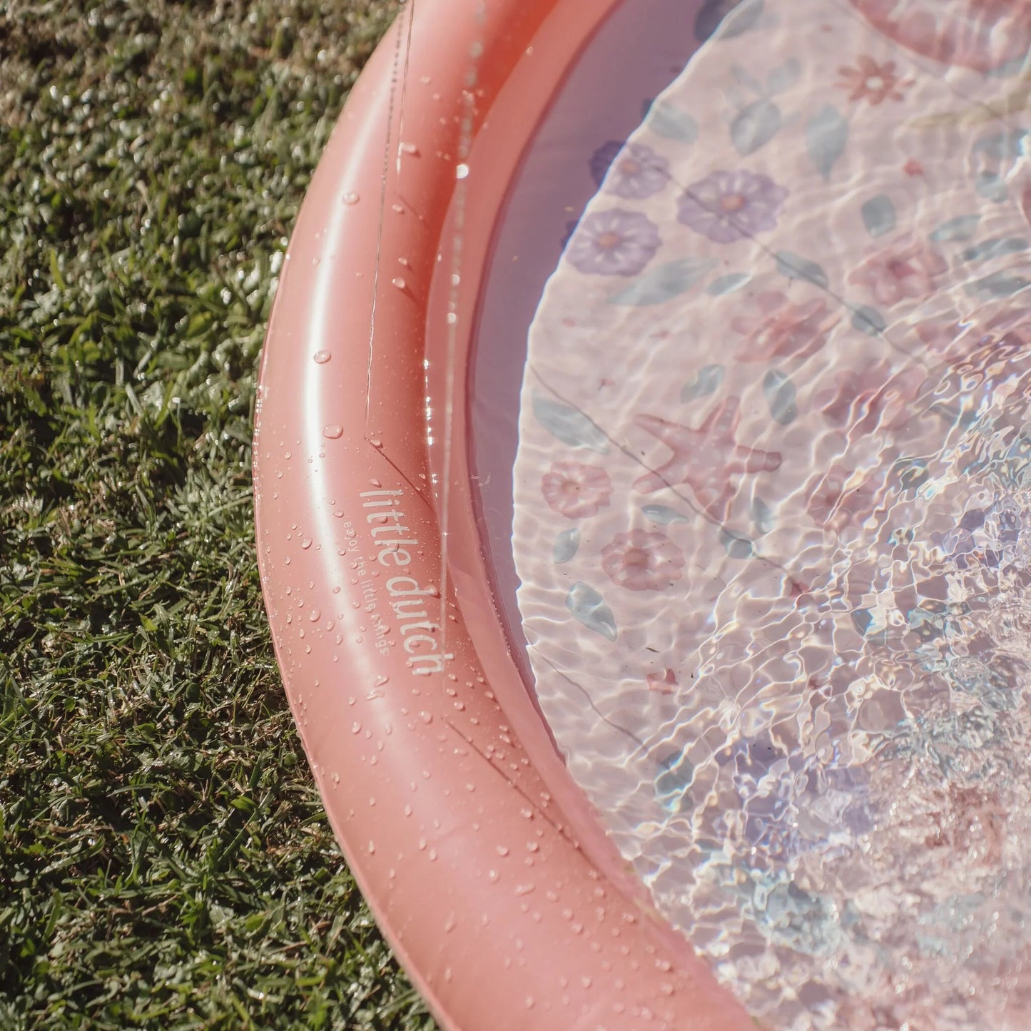 Little Dutch Waterspeelmat - Roze - Dreamy Mermaid 150 cm