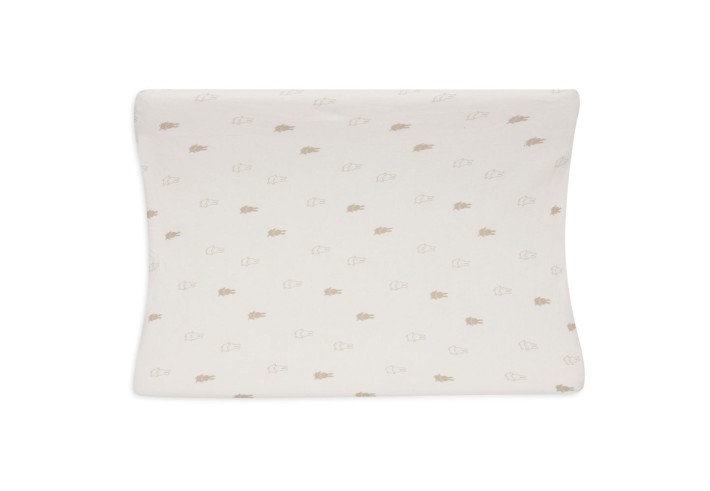 Jollein Jollein Aankleedkussenhoes Jersey 50x70cm Happy Miffy - Nougat - Decomusy