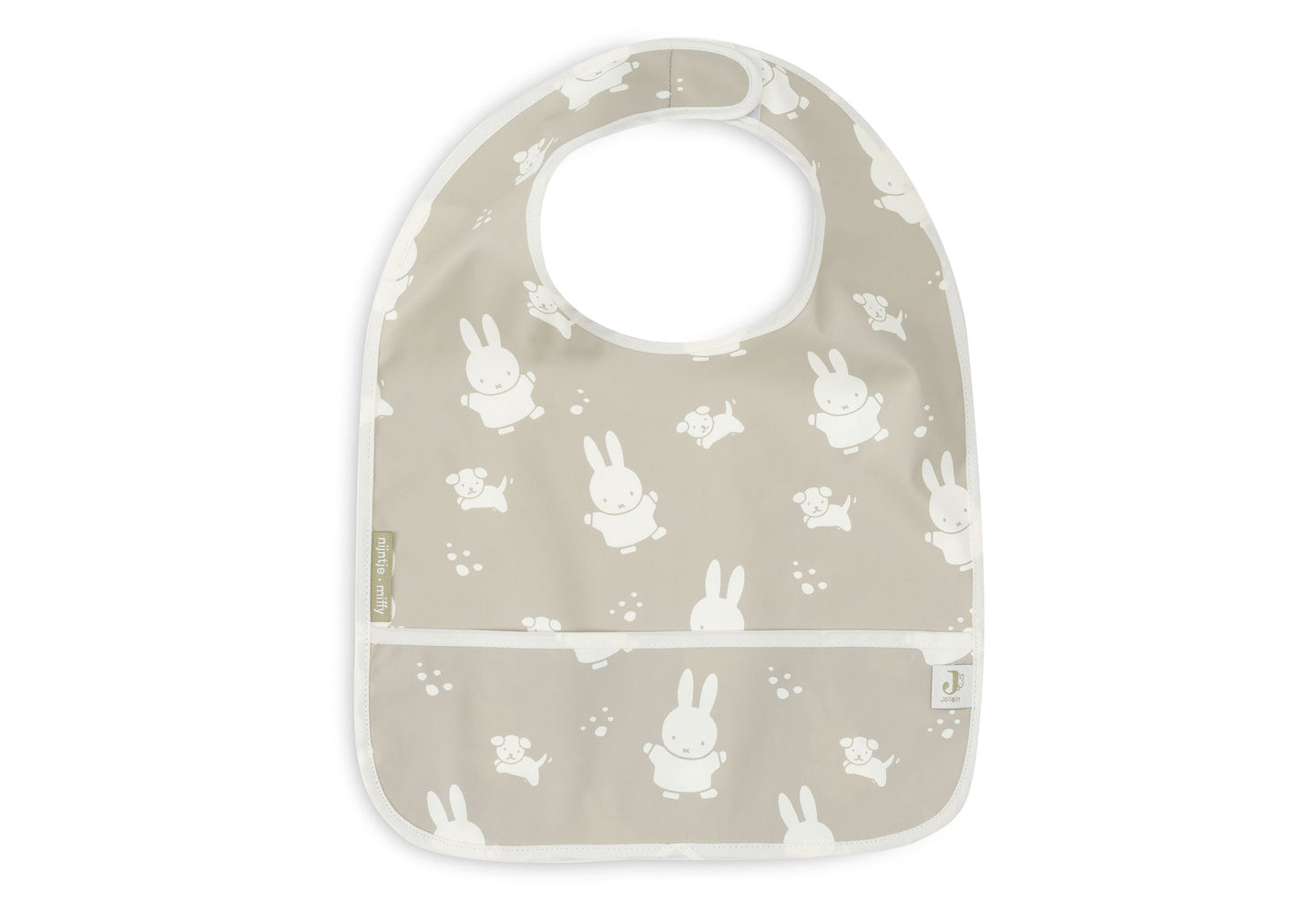 Jollein Jollein Slab Waterproof Miffy&Snuffy Set van 2 - Olive Green - Decomusy