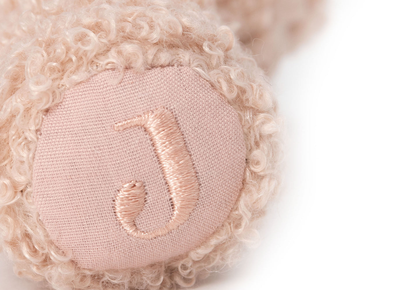 Jollein Jollein Rammelaar Teddy Bear Wild Rose - Decomusy