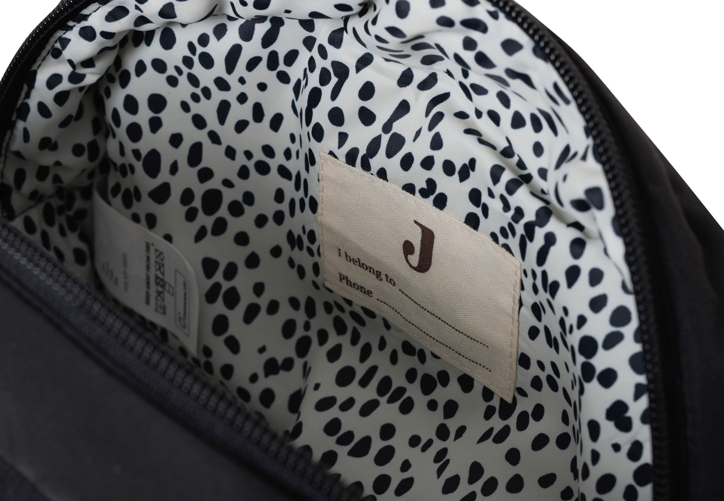 Jollein Jollein Etui Toilettas Puffed - Black - Decomusy