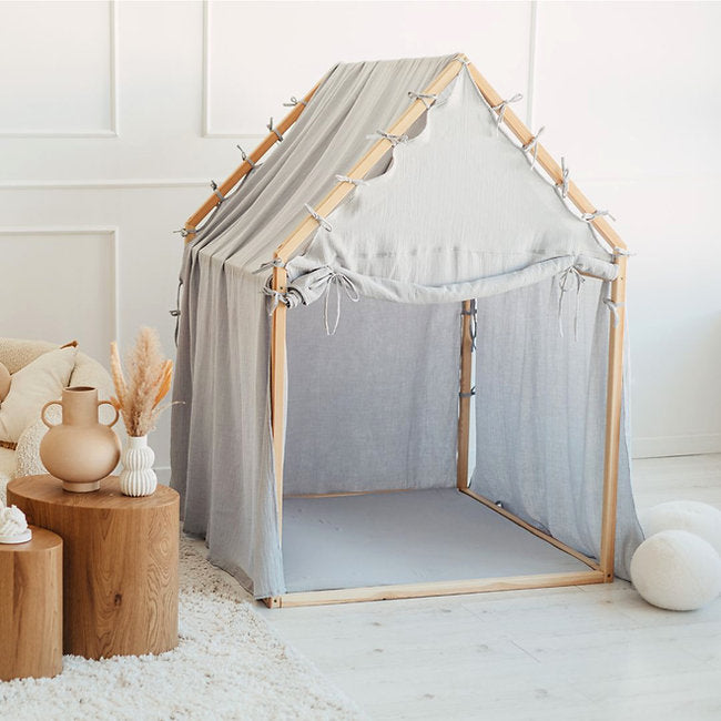 Moje. Moje. Playhouse Speelhuisje Scandi - Blue - Decomusy