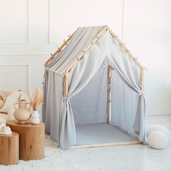 Moje. Moje. Playhouse Speelhuisje Scandi II - Blue - Decomusy