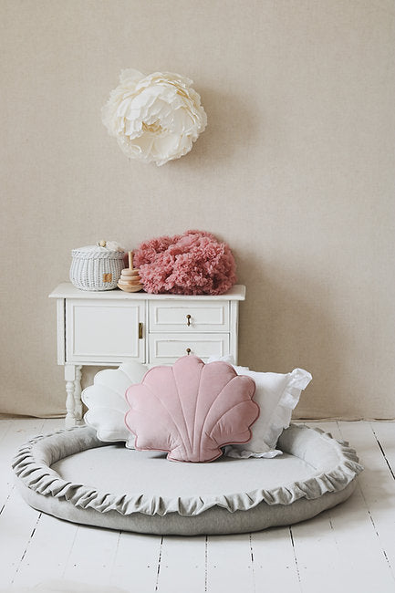 Moje. Moje. Katoenen Speelnest - Light Grey - Decomusy