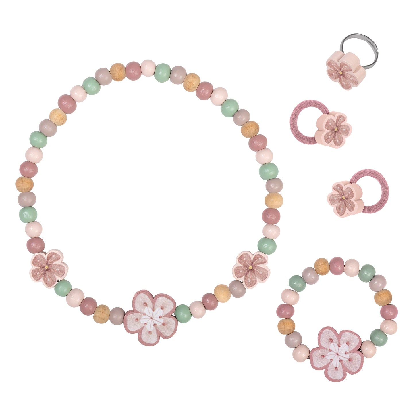 Little Dutch Little Dutch Sieradenset Bloemen - Decomusy