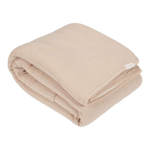 Little Dutch Little Dutch Wiegdeken Pure Beige - Decomusy