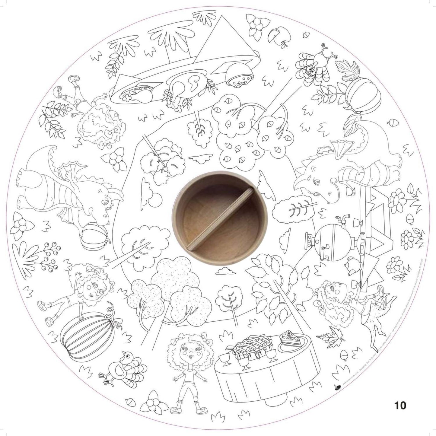 Drawin'Kids Drawin'Kids Navulling van 20 witte vellen voor Drawin'table Home Edition - Adventure Mates - Decomusy