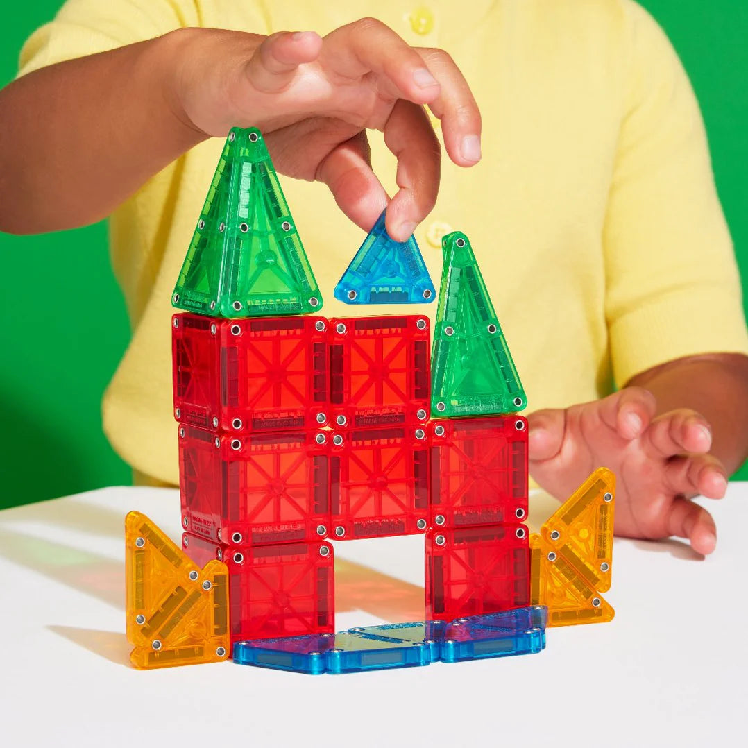 Magna-Tiles MAGNA-TILES® microMAGS Reisset, 26-Delige Magnetische Bouwset - Decomusy