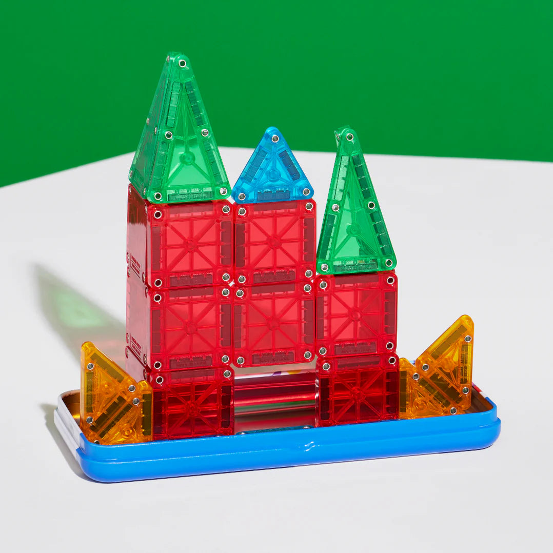 Magna-Tiles MAGNA-TILES® microMAGS Reisset, 26-Delige Magnetische Bouwset - Decomusy