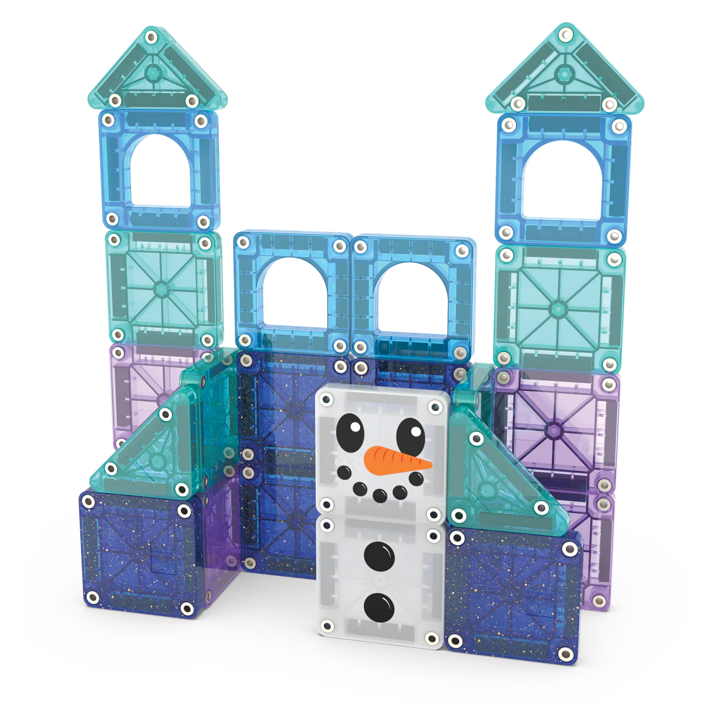 Magna-Tiles MAGNA-TILES® Winter Wonder Reisset, 26-Delige Magnetische Bouwset - Decomusy