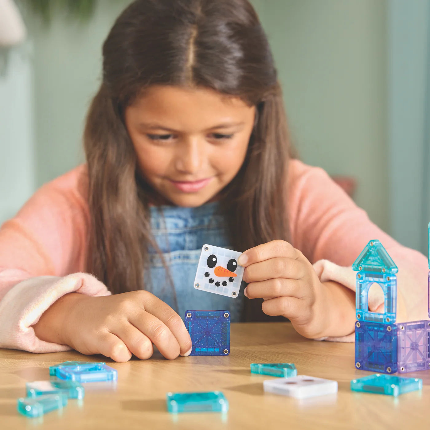 Magna-Tiles MAGNA-TILES® Winter Wonder Reisset, 26-Delige Magnetische Bouwset - Decomusy
