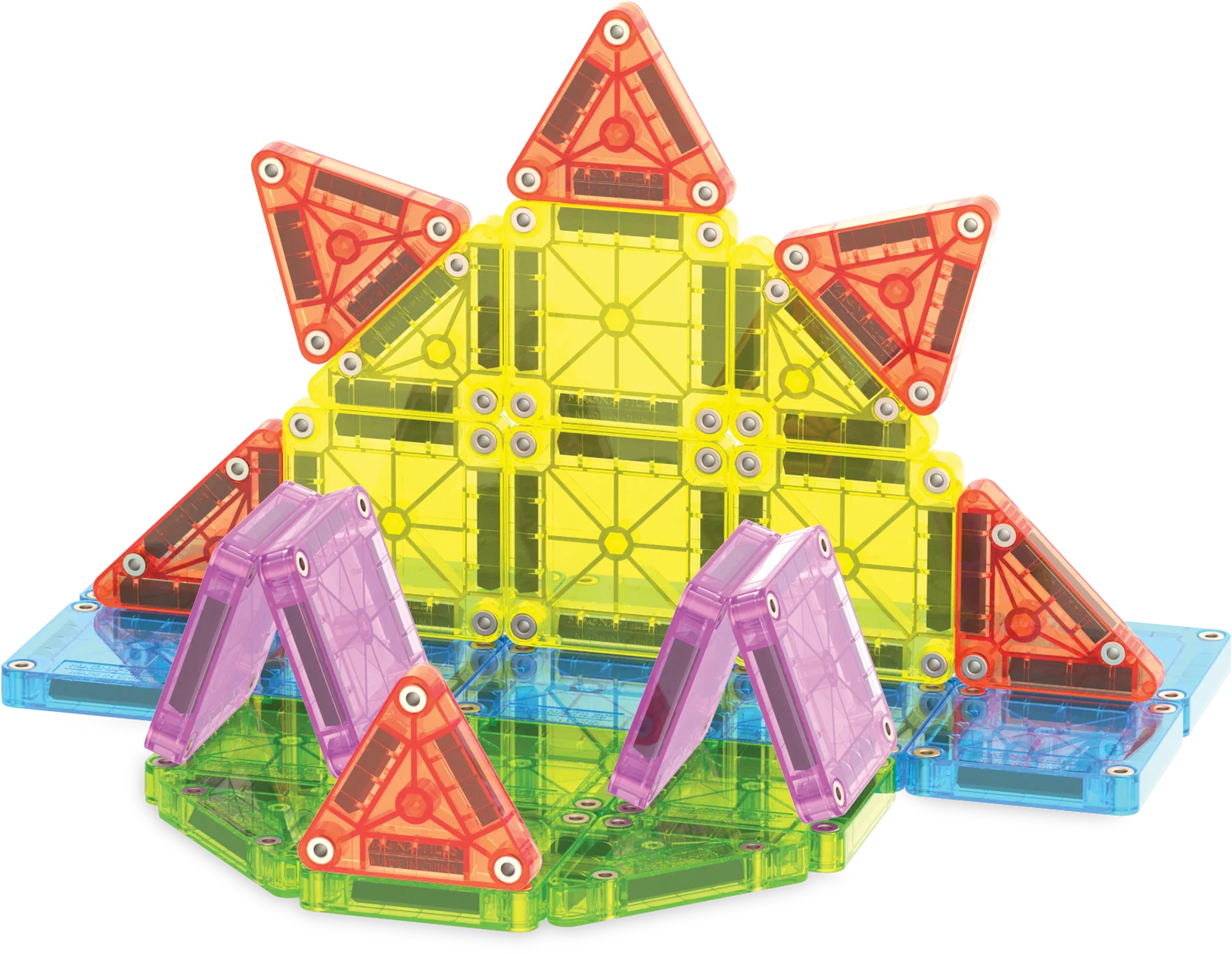 Magna-Tiles MAGNA-TILES® Reisset - Travel Set Deluxe - 55 stuks - Decomusy