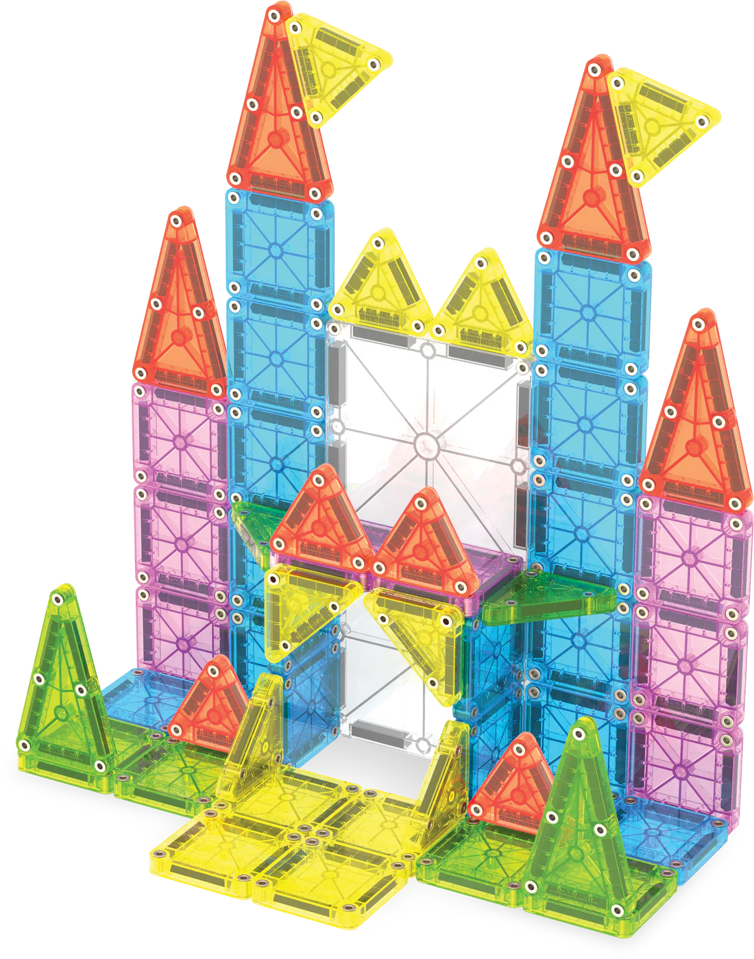 Magna-Tiles MAGNA-TILES® Reisset - Travel Set Deluxe - 55 stuks - Decomusy