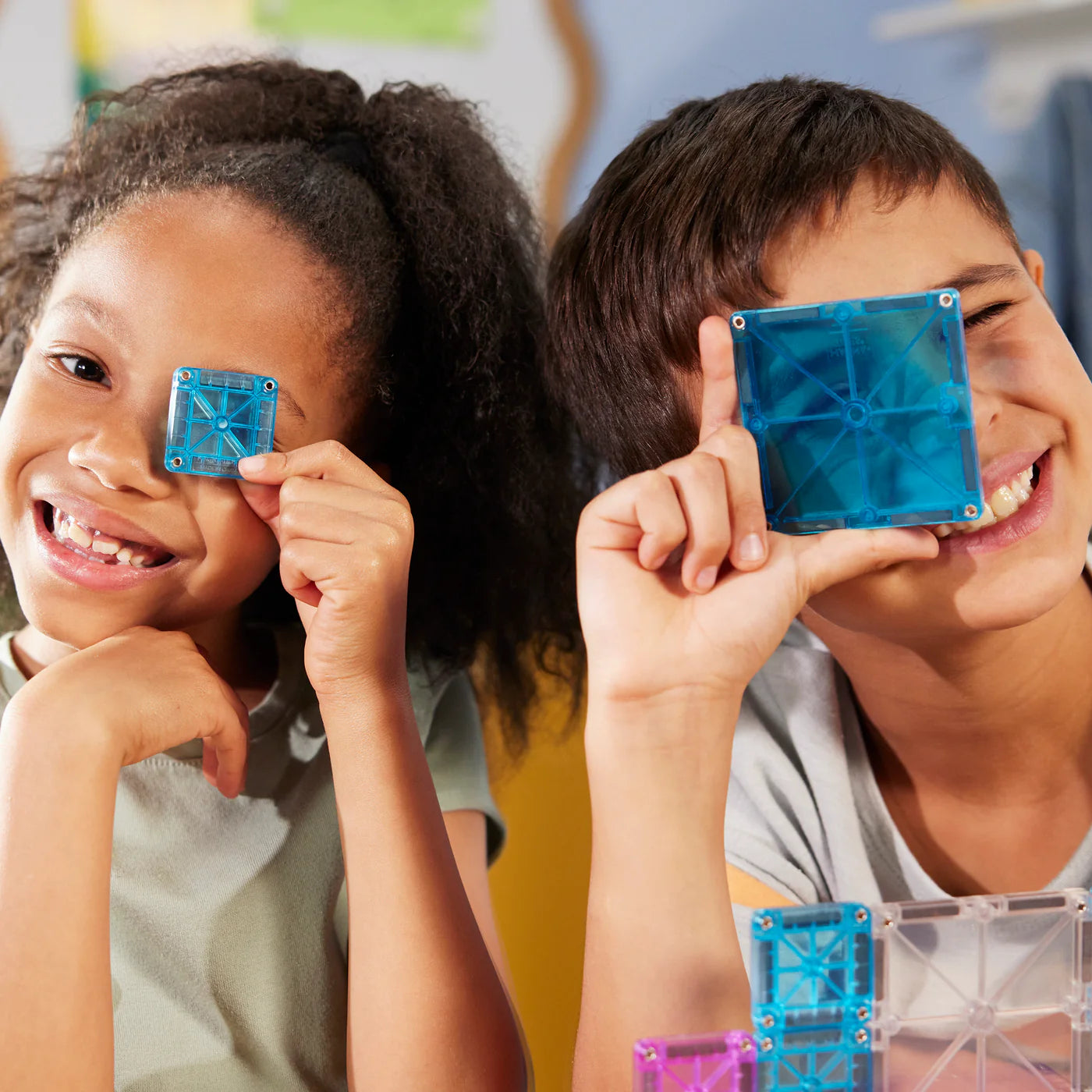 Magna-Tiles MAGNA-TILES® Reisset - Travel Set Deluxe - 55 stuks - Decomusy