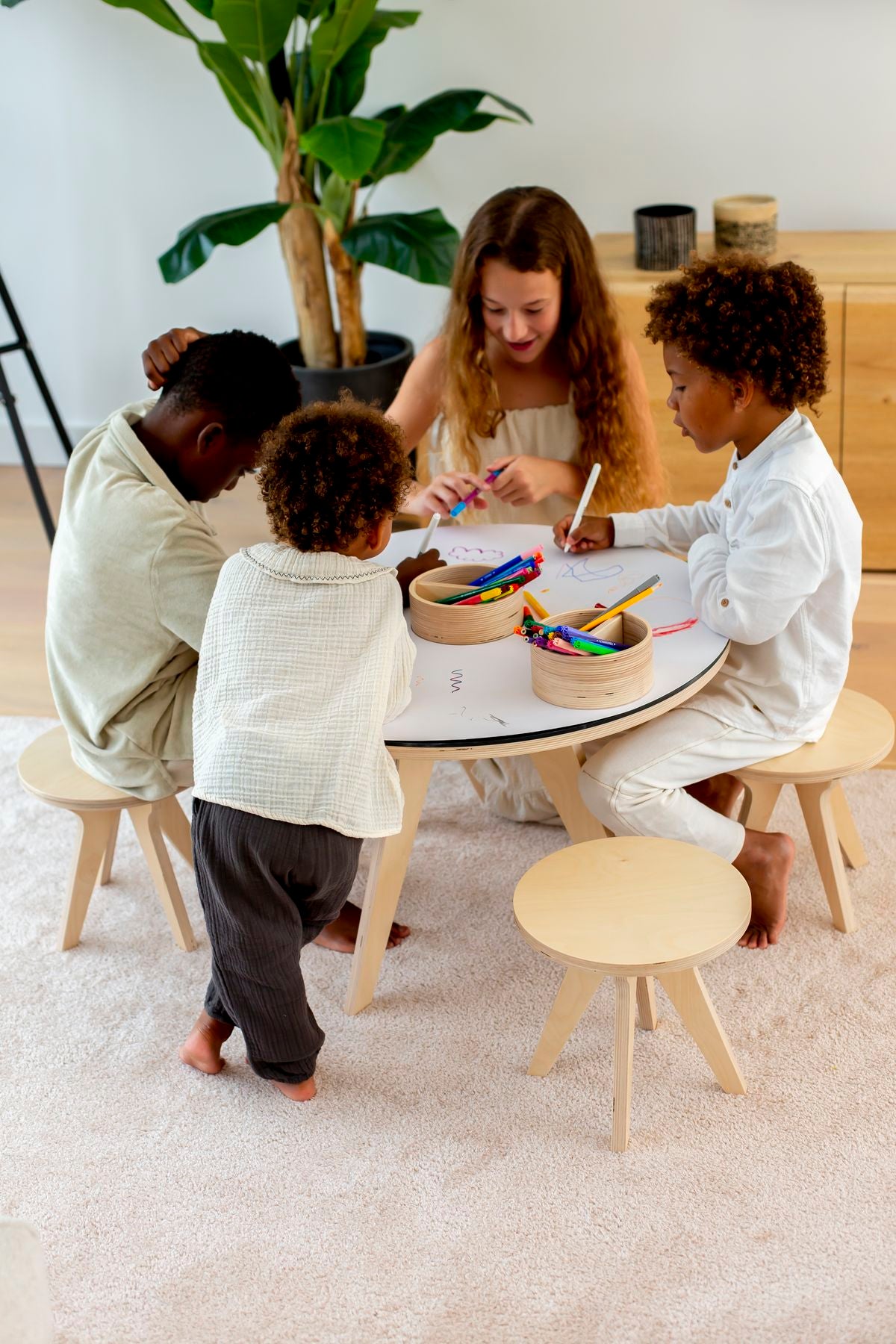 Drawin'Kids Drawin'Kids Navulling van 20 witte vellen voor Drawin'table Home Edition - Free Inspiration - Decomusy