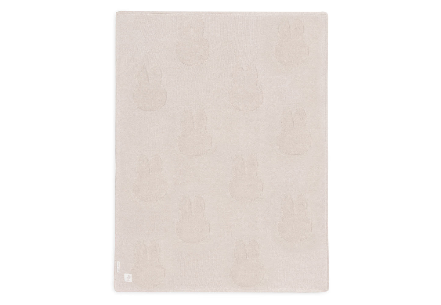 Jollein Jollein Deken Ledikant 100x150cm Miffy - Nougat/Coral Fleece - Decomusy