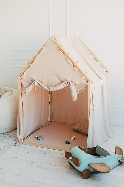 Moje. Moje. Playhouse Speelhuisje Scandi - Beige - Decomusy