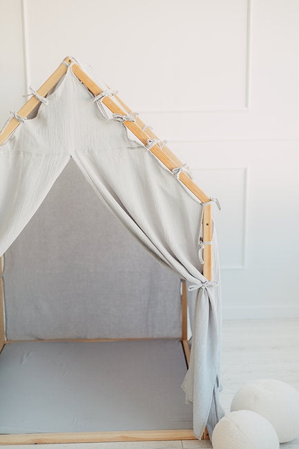 Moje. Moje. Playhouse Speelhuisje Scandi II - Blue - Decomusy