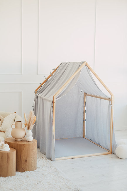 Moje. Moje. Playhouse Speelhuisje Scandi II - Blue - Decomusy