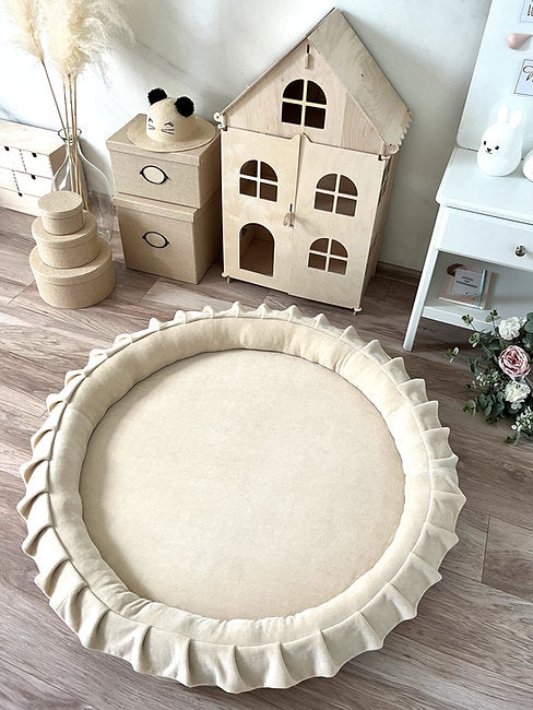 Moje. Moje. Speelnest - Soft Velvet Ecru - Decomusy