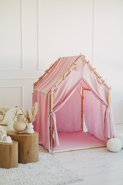 Moje. Moje. Playhouse Speelhuisje Scandi II - Pink - Decomusy