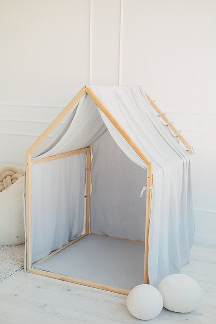 Moje. Moje. Playhouse Speelhuisje Scandi II - Blue - Decomusy