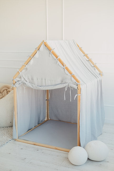 Moje. Moje. Playhouse Speelhuisje Scandi - Blue - Decomusy