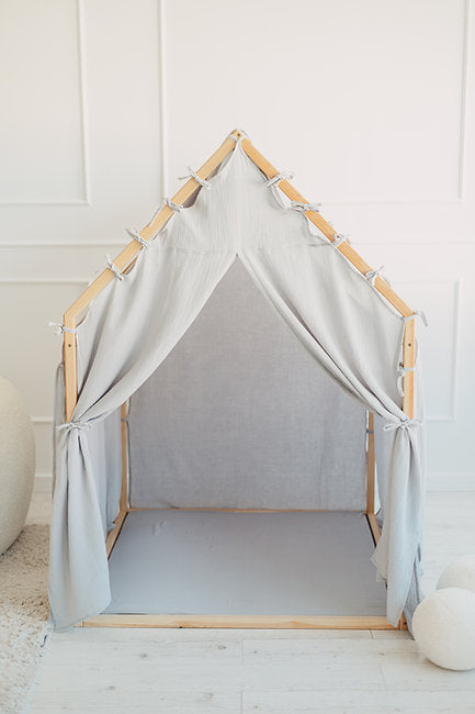 Moje. Moje. Playhouse Speelhuisje Scandi II - Blue - Decomusy