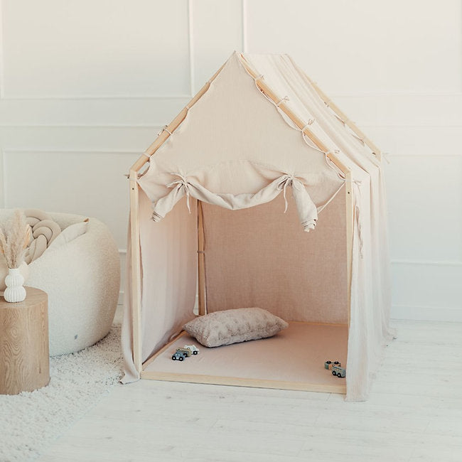 Moje. Moje. Playhouse Speelhuisje Scandi - Beige - Decomusy