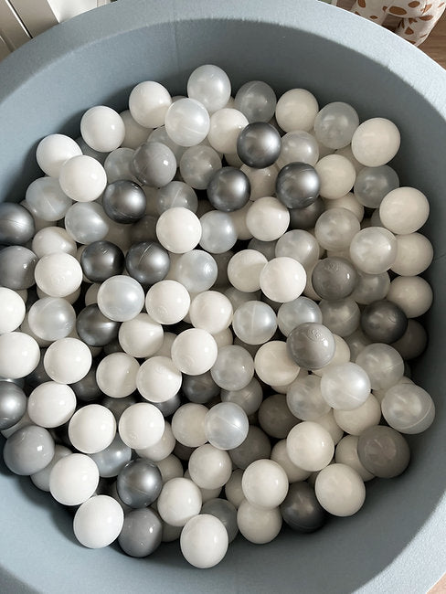 Moje. Moje. Ballenbad - 90x40 cm - Cotton - Blue - Decomusy