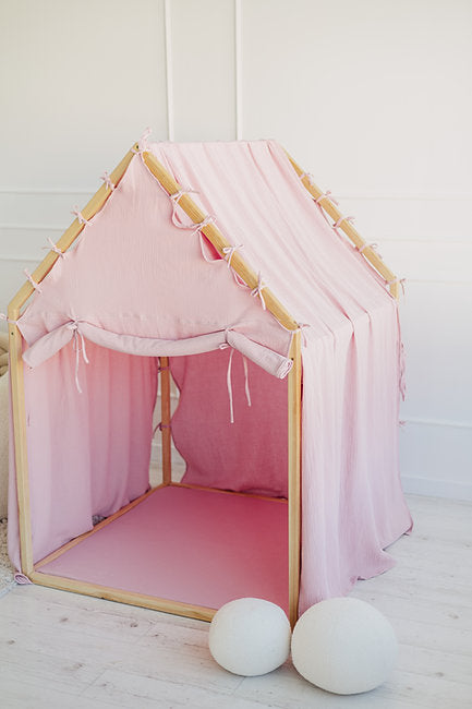 Moje. Moje. Playhouse Speelhuisje Scandi - Pink - Decomusy