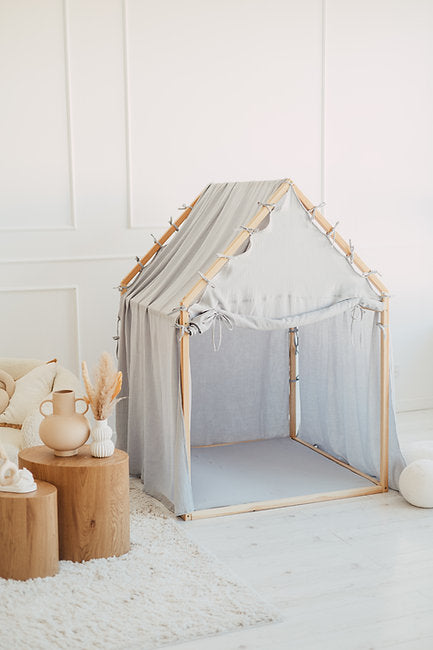 Moje. Moje. Playhouse Speelhuisje Scandi - Blue - Decomusy