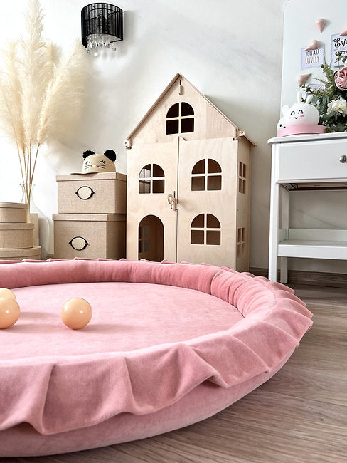 Moje. Moje. Speelnest - Soft Velvet Raspberry Pink - Decomusy