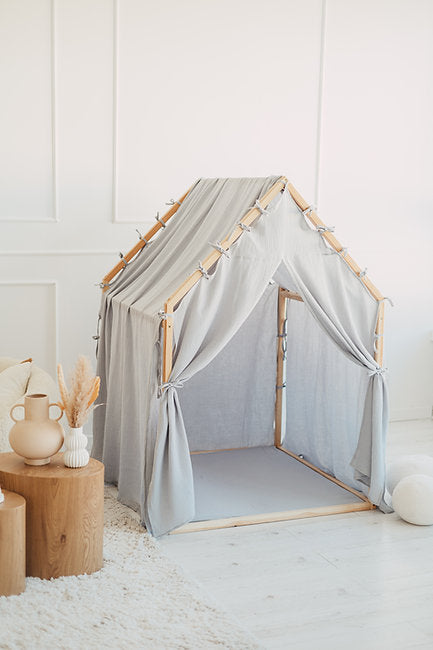 Moje. Moje. Playhouse Speelhuisje Scandi II - Blue - Decomusy