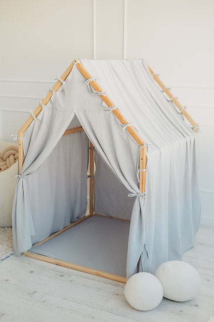 Moje. Moje. Playhouse Speelhuisje Scandi II - Blue - Decomusy