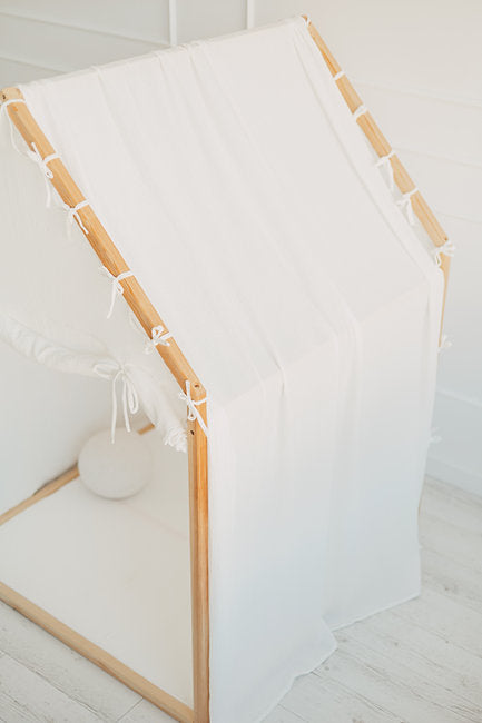 Moje. Moje. Playhouse Speelhuisje Scandi - White - Decomusy