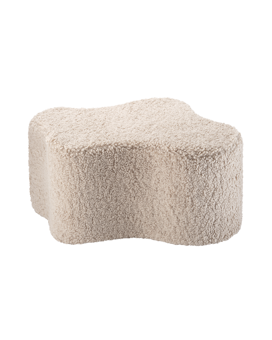 Wigiwama Wigiwama Cloud Pouffe Poef - Biscuit - Decomusy