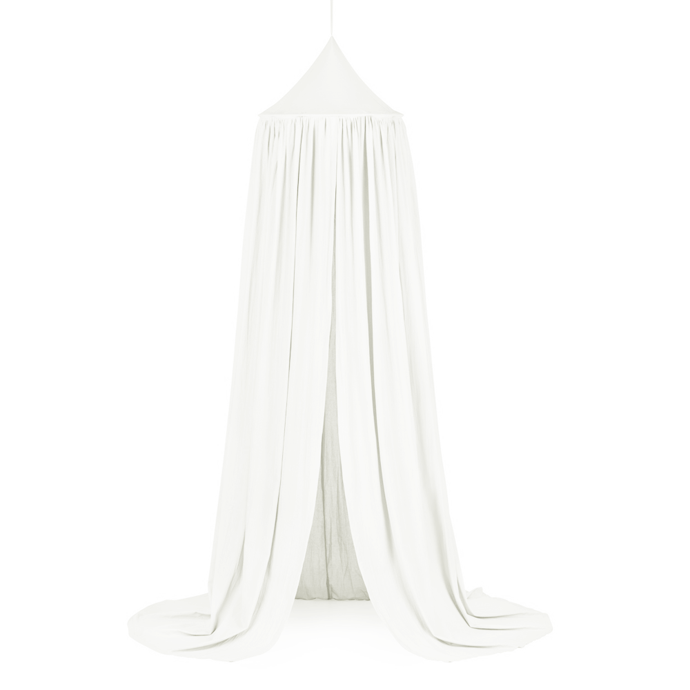 Cotton&Sweets Cotton & Sweets Soft Bedhemel Klamboe "White" - Decomusy