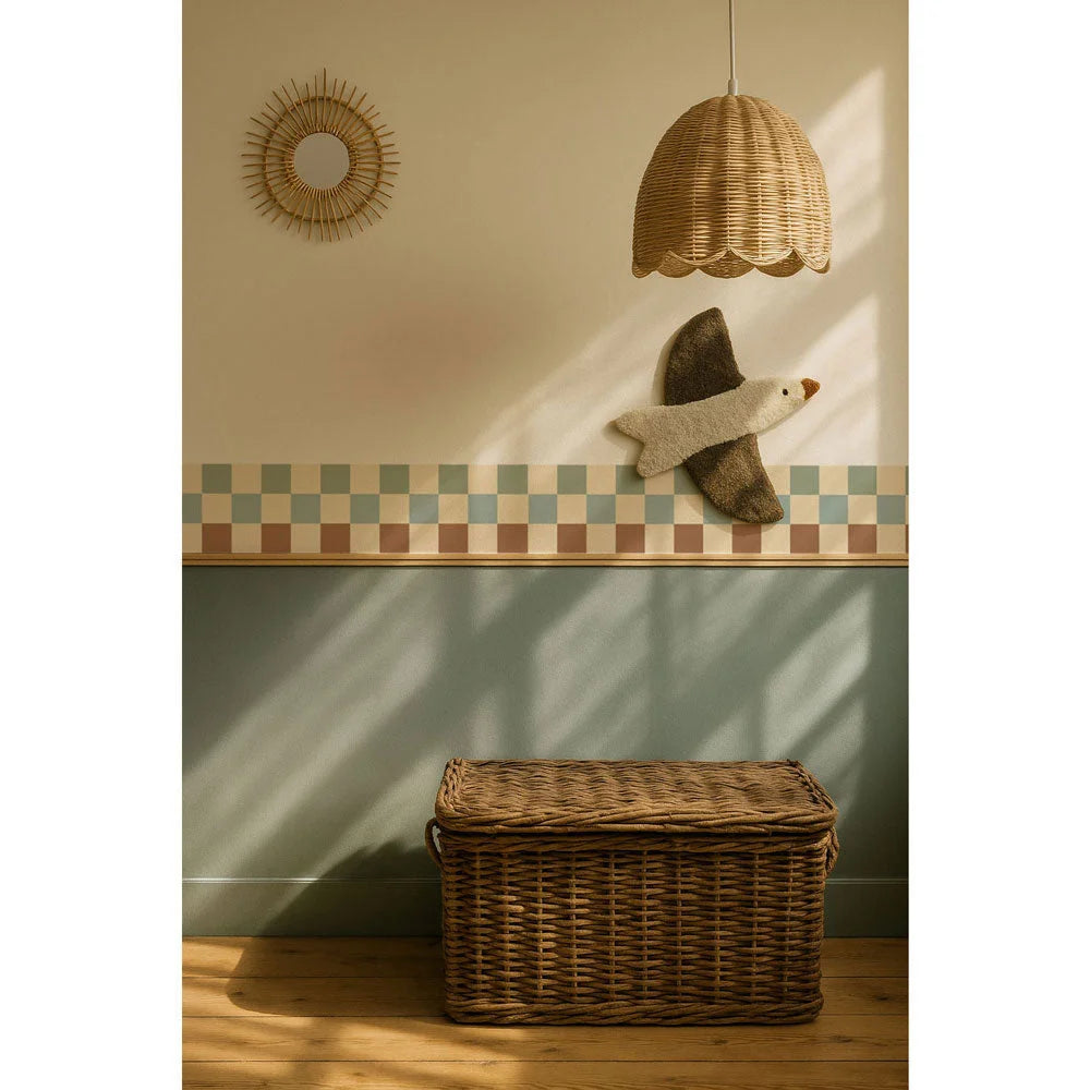 Dekornik Behangrand Border Nostalgia Check