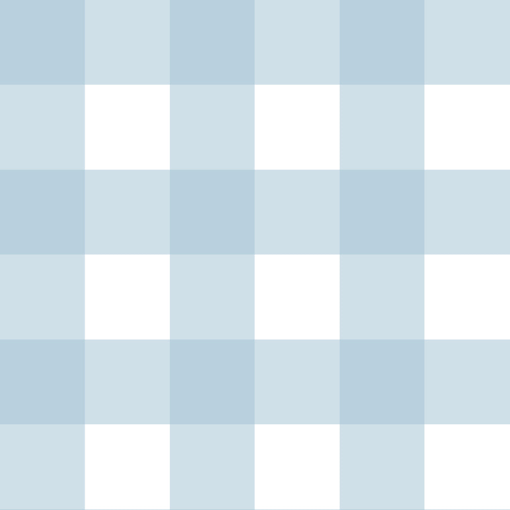 Dekornik Dekornik Behang - Check Light Blue - Decomusy