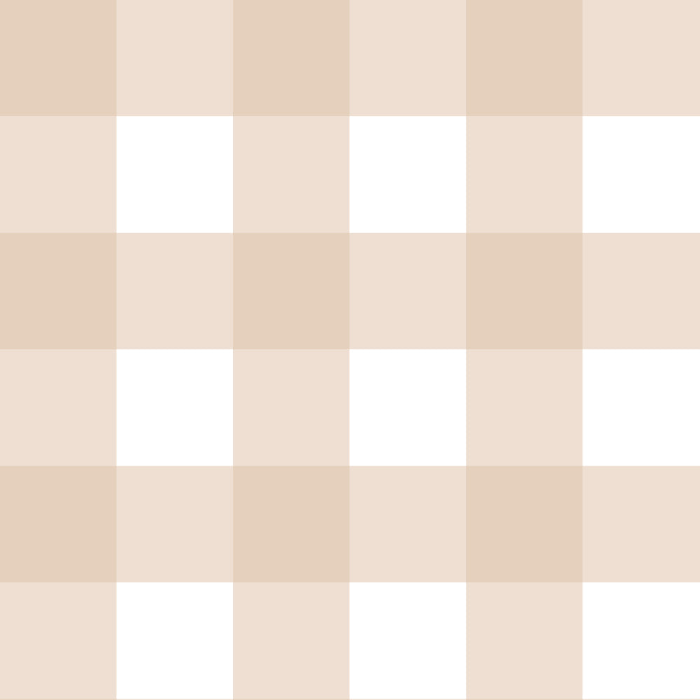 Dekornik Dekornik Behang - Check Beige - Decomusy
