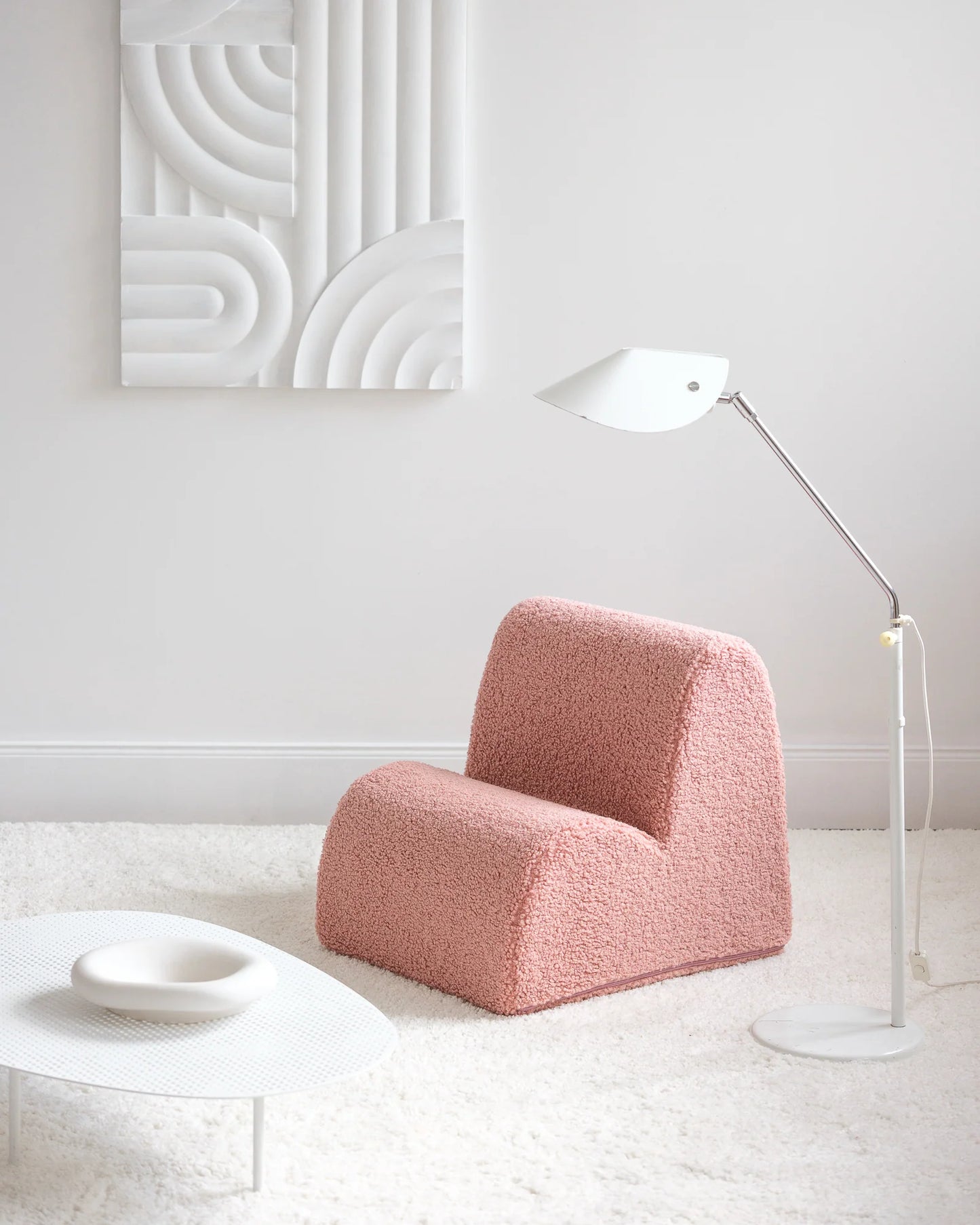 Wigiwama Wigiwama Cloud Beanbag Chair Kinderfauteuil - Guava Pink - Decomusy
