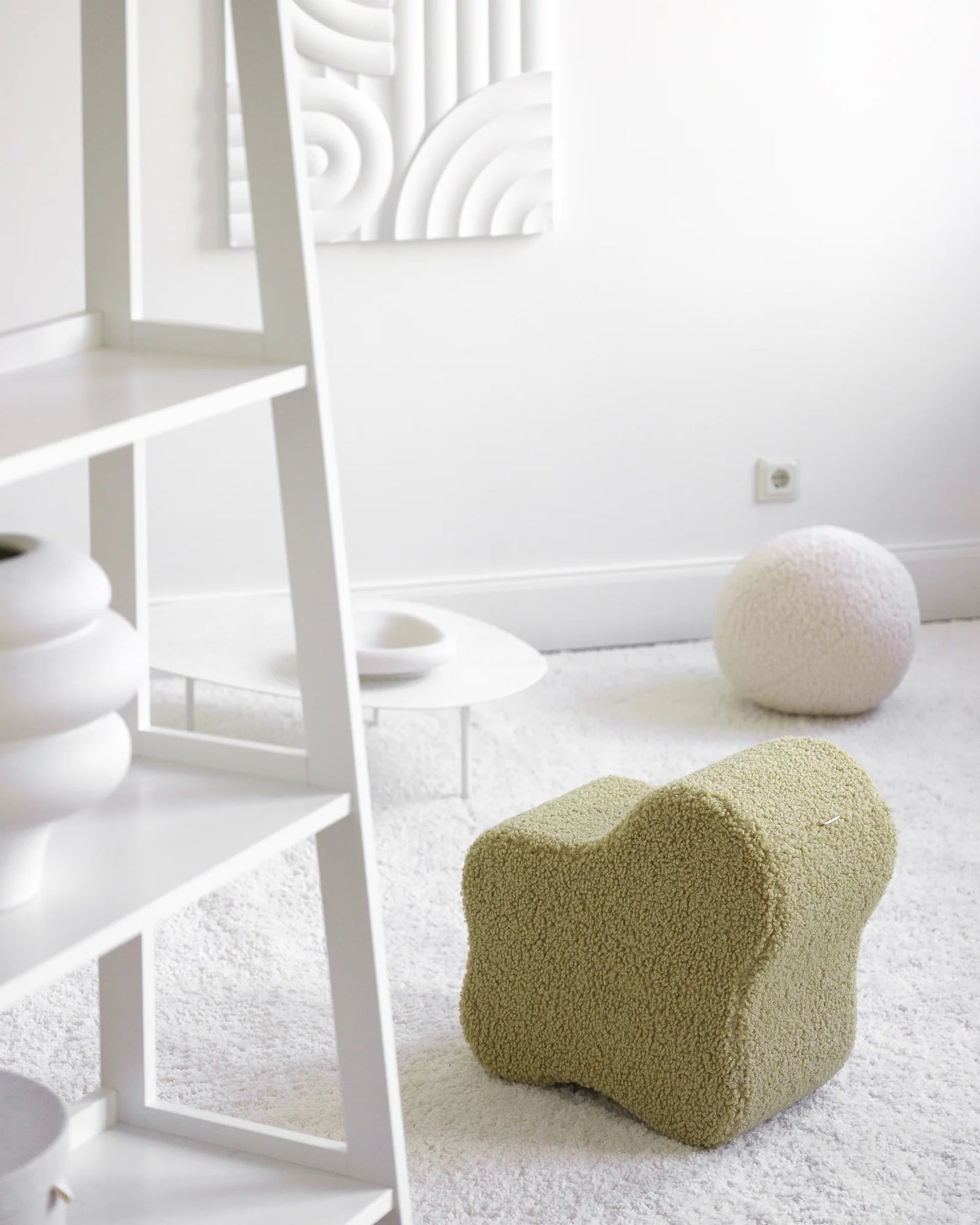 Wigiwama Wigiwama Cloud Pouffe Poef - Matcha - Decomusy