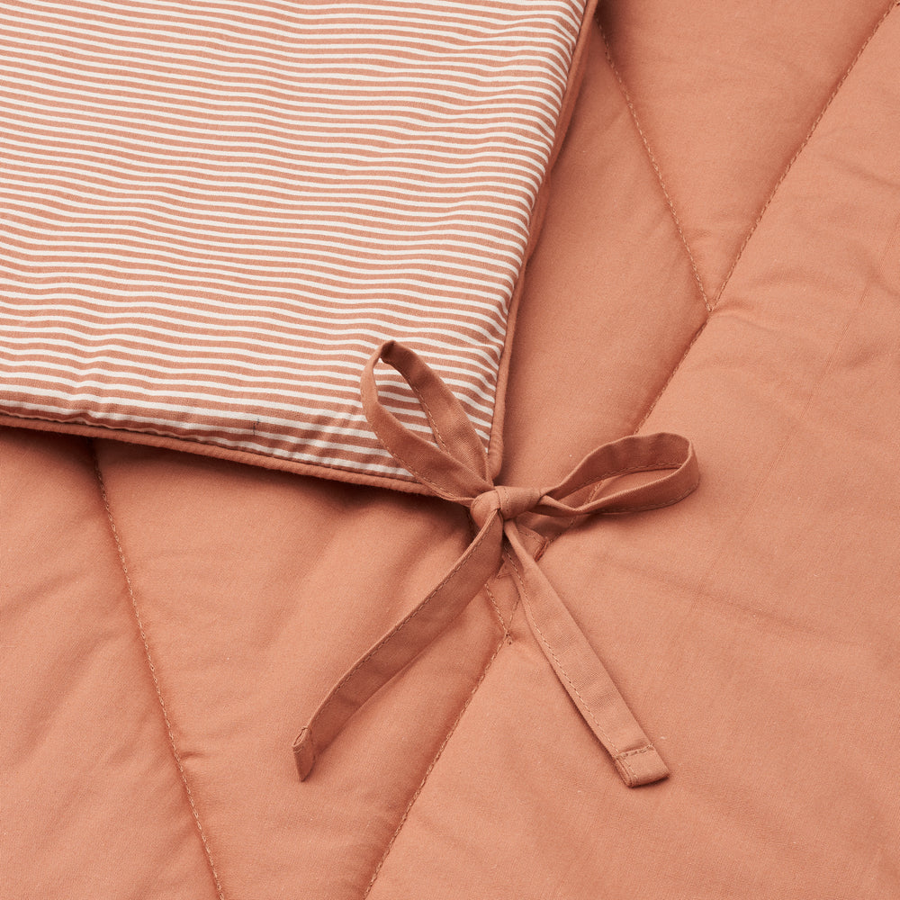 Liewood Liewood Daxton Wrap Blanket - Tuscany Rose - Decomusy