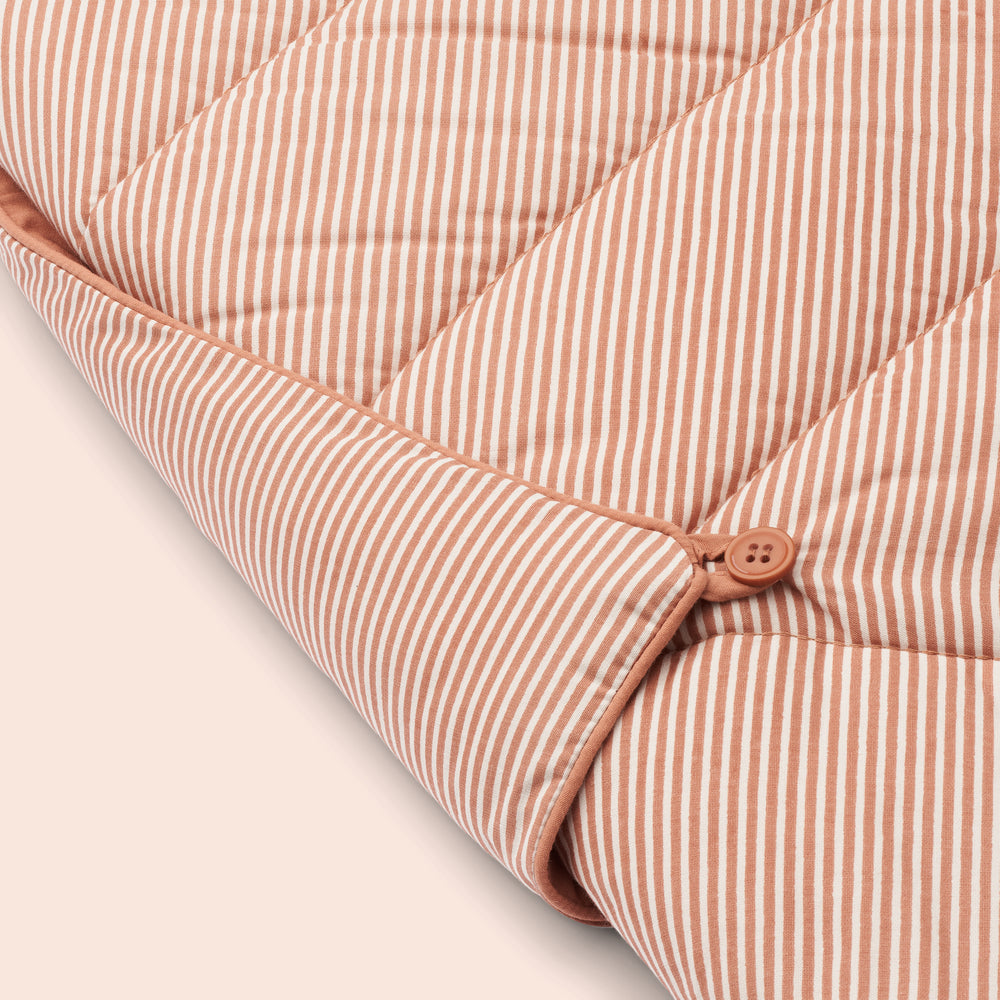 Liewood Liewood Daxton Wrap Blanket - Tuscany Rose - Decomusy