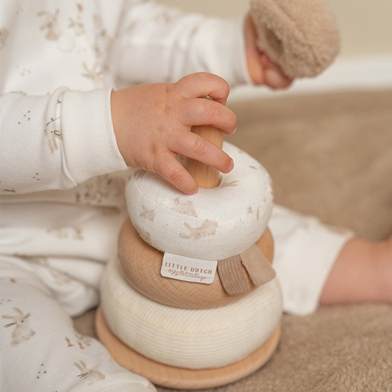 Little Dutch Little Dutch Tuimelstapelaar Baby bunny FSC - Decomusy