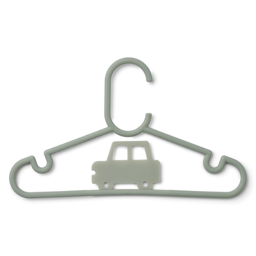 Liewood Liewood Falton Hanger 8-pack - Dove Blue - Decomusy